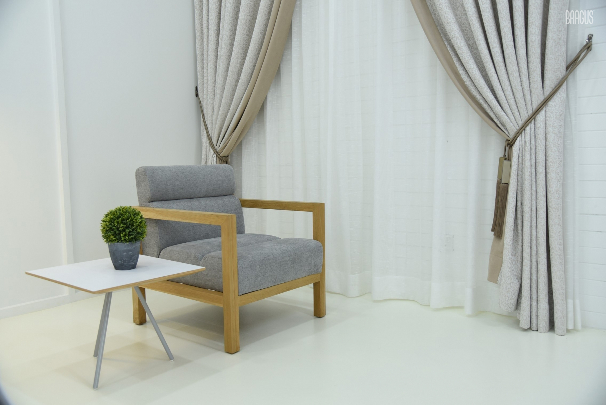 Curtains Blinds, Blackout, Eyelet, Windows, Sheer, Modern BAAGUS